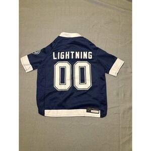 For your pet- NHL Tampa Bay Lightning Pet Jersey Navy Blue Hockey Dog sweater